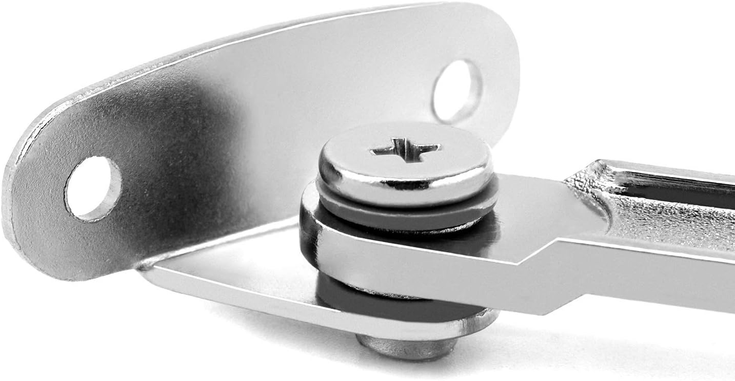 QWORK® Lid Support Hinge, Adjustable Stay Lift Up Buffer Hinge - Image 5