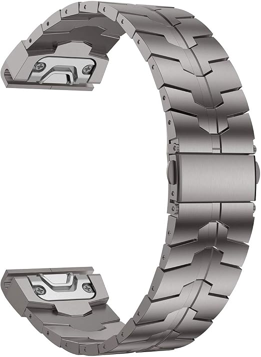 fenix 5x titanium band