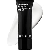 Bobbi Brown Primer Plus Protection Broad Spectrum SPF 50 Sunscreen Face Primer for Makeup | Lightweight Formula with UVA/UVB Protection and Anti-Aging Benefits | 1.4 Fl Oz
