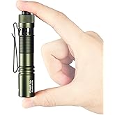 ACEBEAM Pokelit AA Rechargeable Mini Flashlight with Clip, 550 High Lumens Pocket EDC Flashlight, Super Bright Small Flashlig