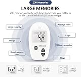 Sinocare Safe-Accu Blood Glucose Monitor Kit with Strips 100 & Lancing 100 UK view 3