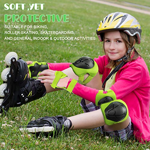 Kids Protective Gears SKL Knee Pads for Kids Knee and Elbow Pads