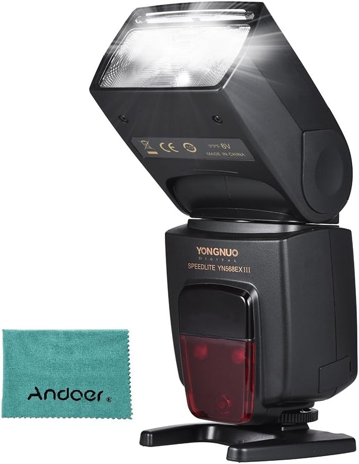 YONGNUO YN568EX III Wireless TTL Slave Flash Speedlite GN58 1/8000s HSS Supports USB Firmware Upgrade for Nikon DSLR Camera