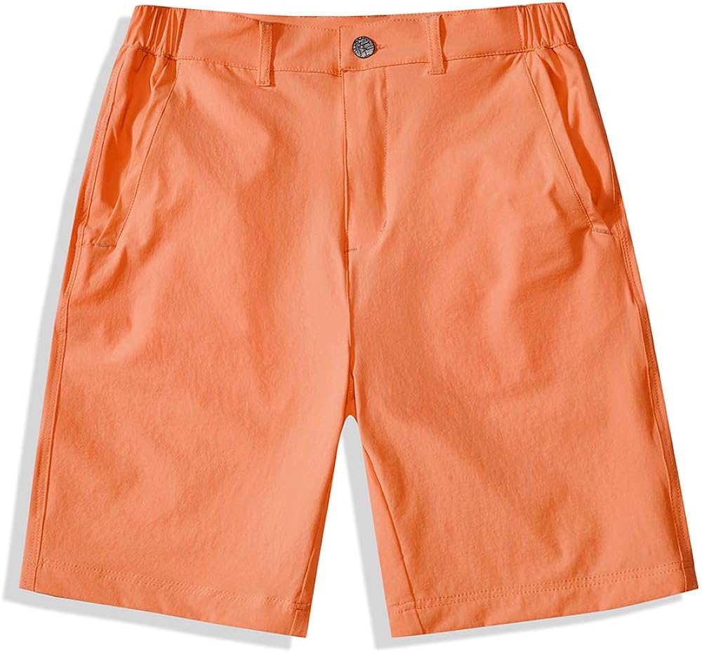 BASADINA Kids Shorts for Boys Girls Quick Dry Outdoor Casual Shorts with Moisture Wicking Performance: Clothing