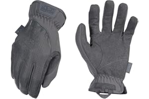 Mechanix Wear: FastFit Tactical Gloves with Elastic Cuff for Secure Fit, Work Gloves with Flexible Grip for Multi-Purpose Use