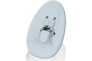 Greuame Baby Swing Cover - Compatible with 4moms MamaRoo 5 Launched 2022 - Soft & Breathable Fabric, Machine Washable, Perfect for Baby & Newborn (Cover Only) Blue