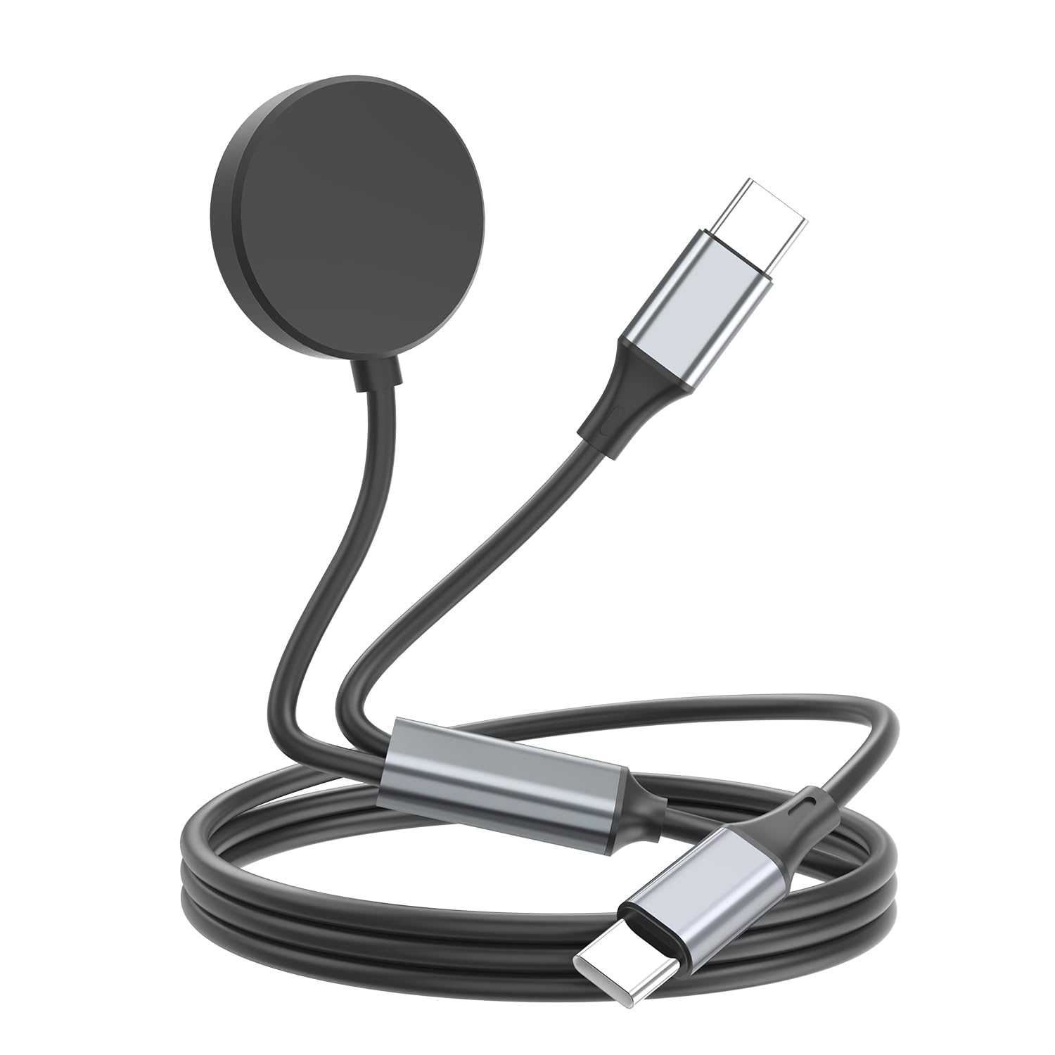 Clolasa USB C 2 in 1 Multi Fast Charger Charging Cable for Samsung Galaxy Watch 8/8 Classic/7/FE/Ultra/6/6 Classic/5/5 Pro/4/4 classic/3/Active 2/Active & Galaxy S25/S24/S23/S22/21/20 Note-4FT