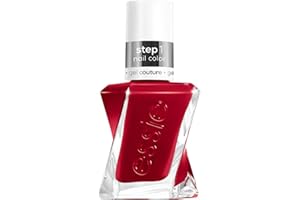 Essie Gel Couture Long-Lasting Nail Polish, 8-Free Vegan, Burgundy Red, Bubbles Only, 0.46 fl oz