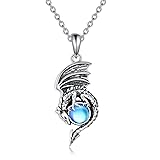 CRMAD Dragon Urn Necklace Sterling Silver Cremation
