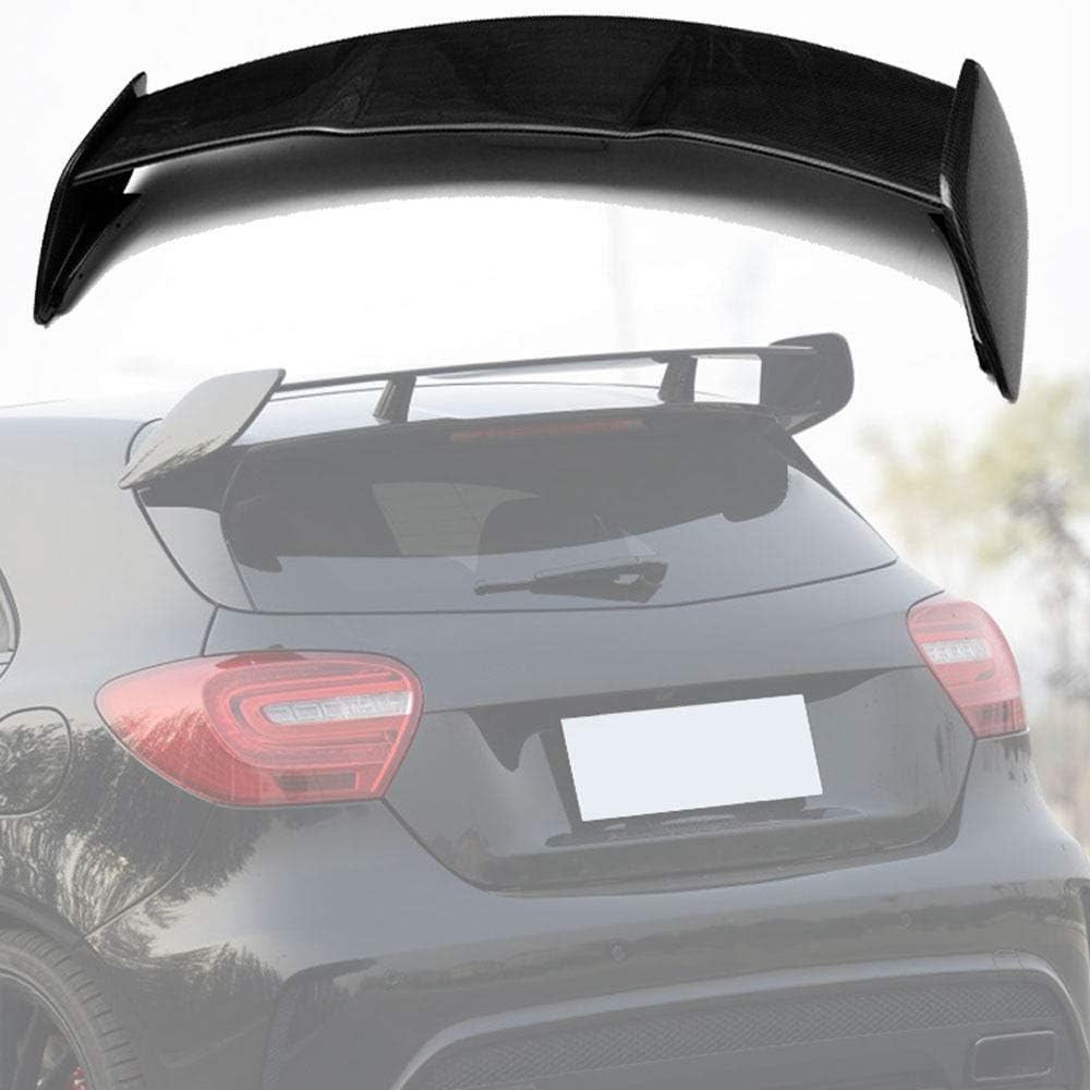 OTQEALY Compatible with/Replacement for Tailgate Spoiler for Mercedes-Benz, Class a Gla Class w176/x156, Modified Amg Carbon Fiber Rear Wing Spoiler for Improved Adhesion,16-19yearsGLAclass/X156