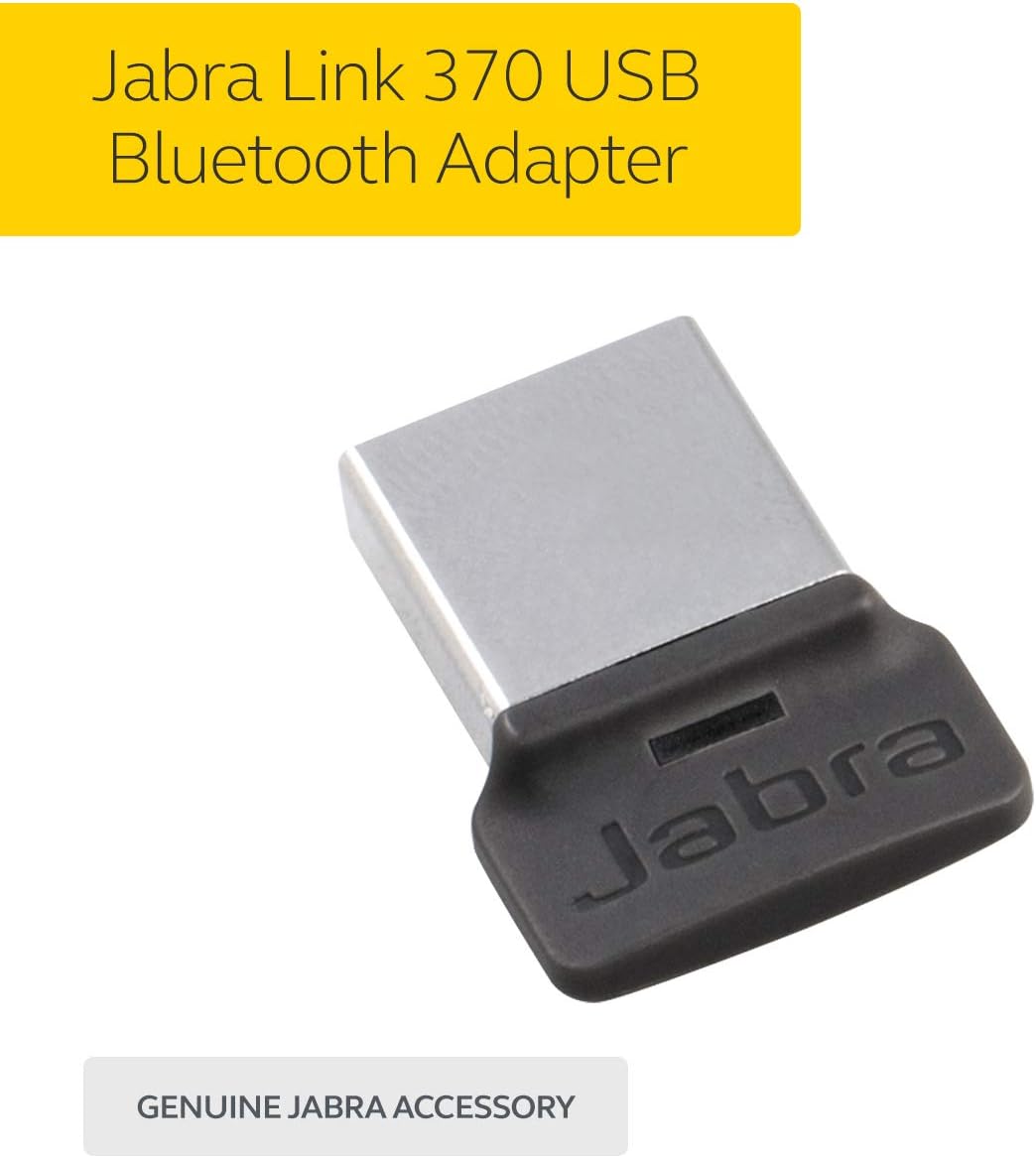Jabra Link 370 USB A Bluetooth Adapter UC, 30 Meter/98 Feet Wireless Range for Jabra Headsets - Image 3
