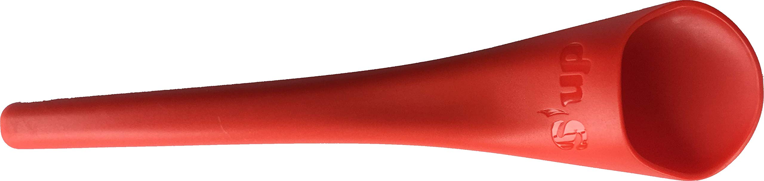 Mini S'up Spoon - Assistive Eating Cutlery/Utensil for People who Have Shaky Hands or who are Messy Eaters. Ideal for Children and Those with Small Mouths. (Red)