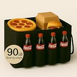 musbus Large Insulated Folding Cooler Bag Black 23 x 14 x 15 in view 6