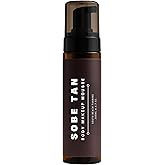 Brown Self Tanner Mousse – Rapid 14% DHA, Instant Natural Glow, No Transfer, Fragrance-Free, Fast Drying, Rain-Resistant, Streak-Free Bronzing Foam for Face & Body, Long Lasting Tan for All Skin Tones