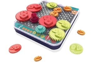 IIROMECI Gears Toys for Kids, STEM Educational Toys for Toddlers, Logical Thinking Puzzle Games, Creative Learning Toy Set for Boys and Girls, Smart Toys for Children Ages 5+