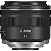 Canon RF 35mm F1.8 is Macro STM Lens | Fast Wide-Angle Prime Lens | 5-Stop Image stabilisation, 1:2 Macro, Compatible with Al