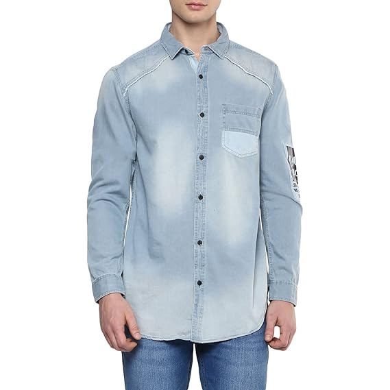 sf jeans by pantaloons men's shirt