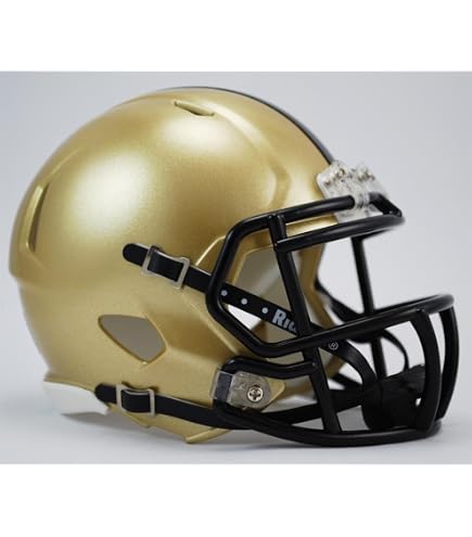 NCAA US Coast Guard Academy Bears Helmet Mini SpeedHelmet Replica Mini Speed Style, Team Colors, One Size : Sports & Outdoors