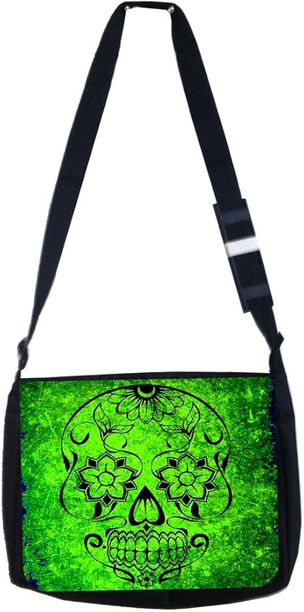 neon green shoulder bag