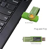 ENUODA 16GB USB 2.0 Flash Drive 5 Pack – Swivel Design Multi-Color view 4