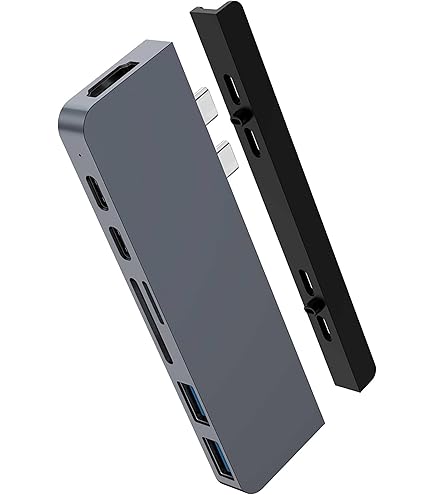 Mac Drive7 【MediaFour】 Amazon.com: HyperDrive Duo 7-in-2 MacBook USB C Hub — for