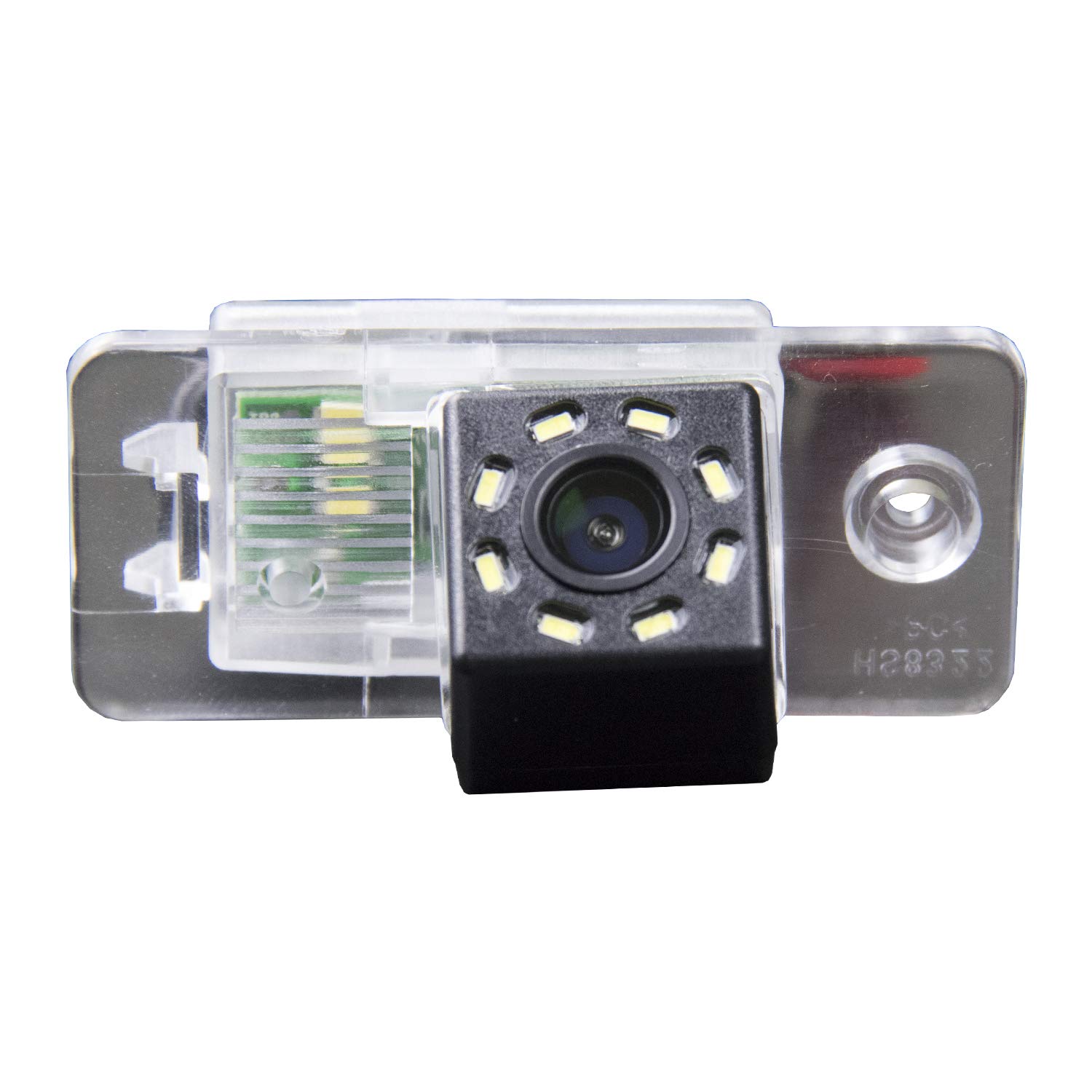 HD 720p Reversing Vehicle-Specific Camera Integrated in Number Plate Light License Rear View Backup camera for Audi A3 8P 8V A4 B8 A6 Q5 Q7 S5 A7 A8 S8 2012-2015