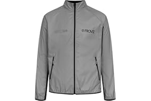 Proviz Men's REFLECT360 Lightweight Reflective Running Jacket Hi Visibility Jogging Coat