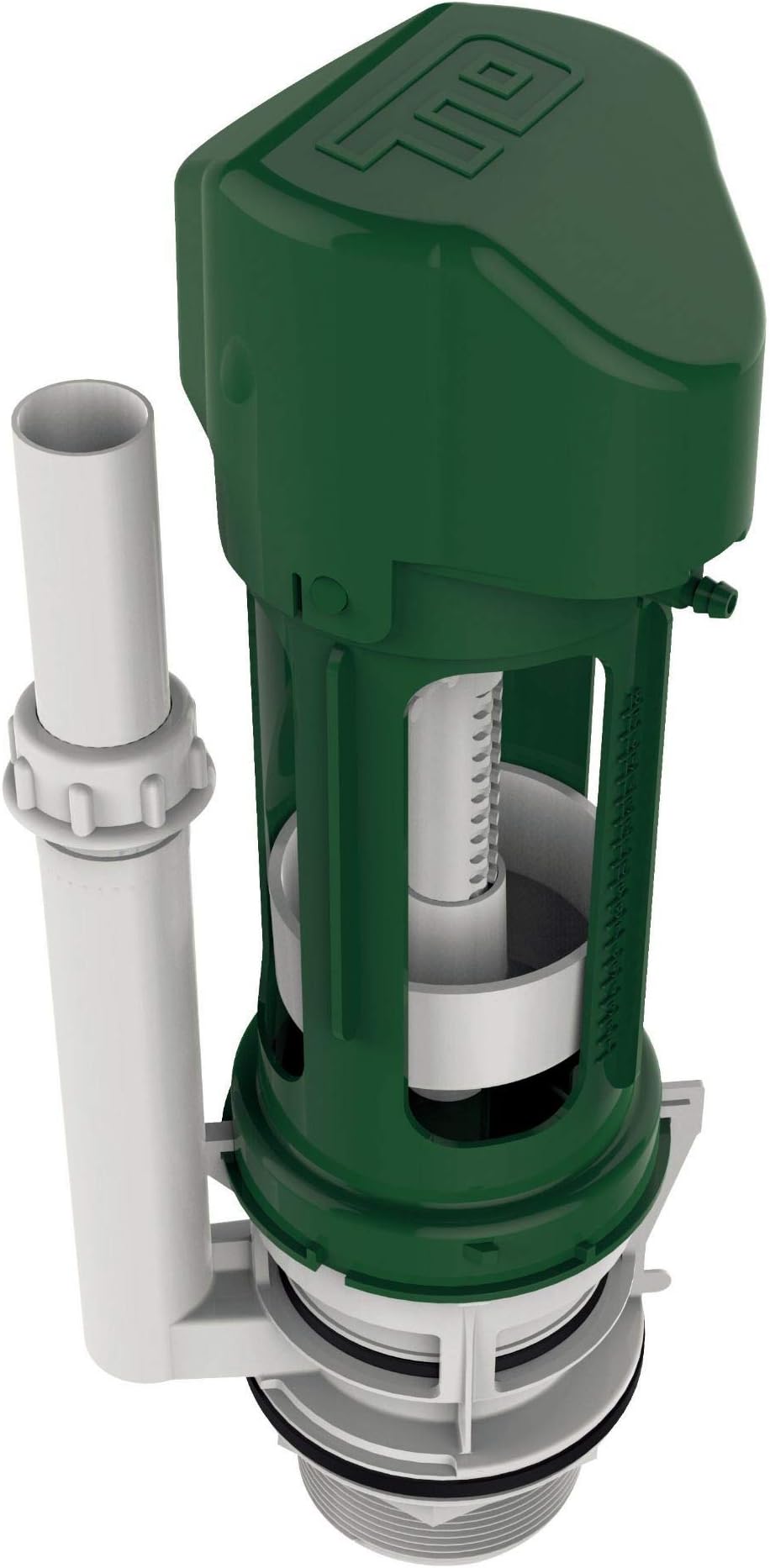 Thomas Dudley 327628 Niagara Vantage Valve Single Dual Flush Green White