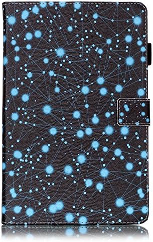 iBerry Samsung Galaxy Tab E 9.6 Case, Slim Premium PU Leather Wallet Flip Cute Cartoon Case for SM-T560 Tablet, Star