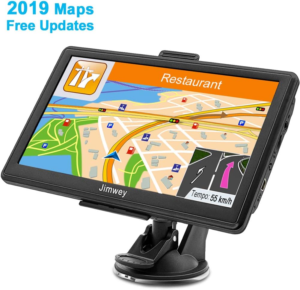 SAT NAV GPS Navigation System, 7 Inch Jimwey 8G 256MB Car Truck Lorry