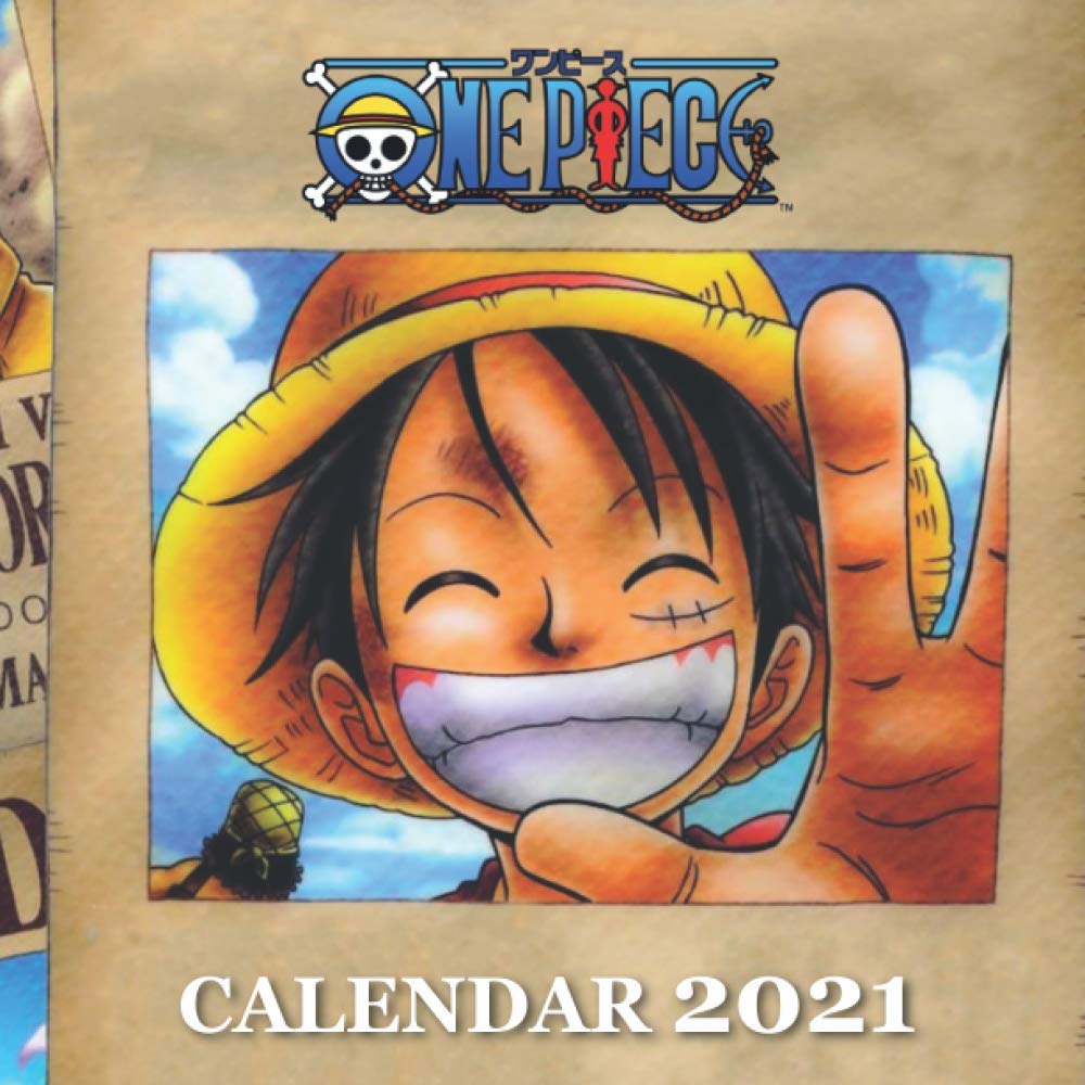 One Piece Calendar 21 Mini Wall Calendar With 16 Months Posts Piece One Amazon Com Books