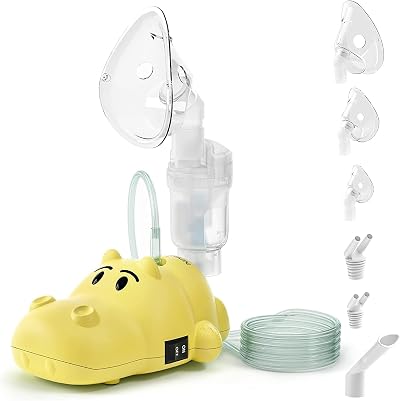Hangsun CN600 Nebuliser for Kids Home Use Complete Accessories Set