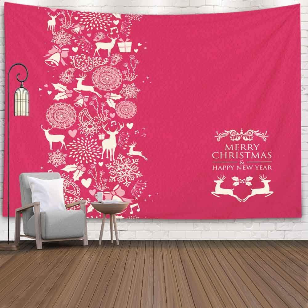 HerysTa Christmas Wall Tapestry, Tapestry Decoration 80X60