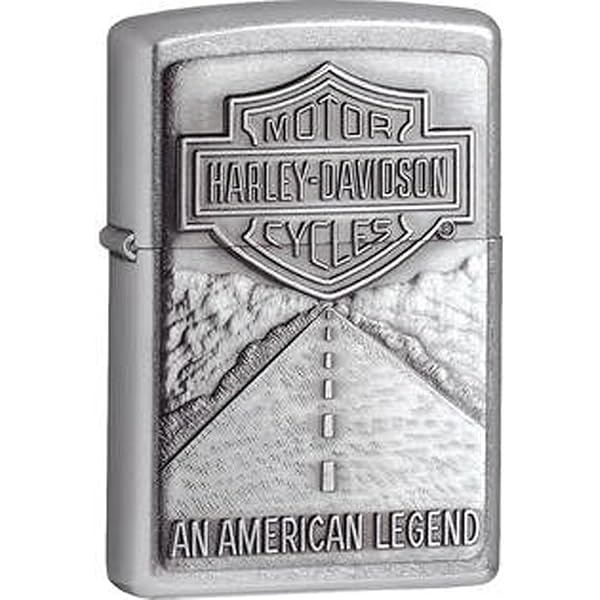 Amazon.com: Zippo Harley Davidson Shield and American Legend 