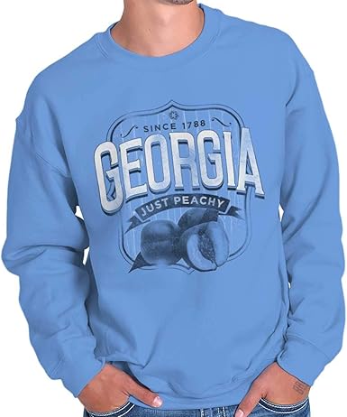 peach crewneck sweatshirt