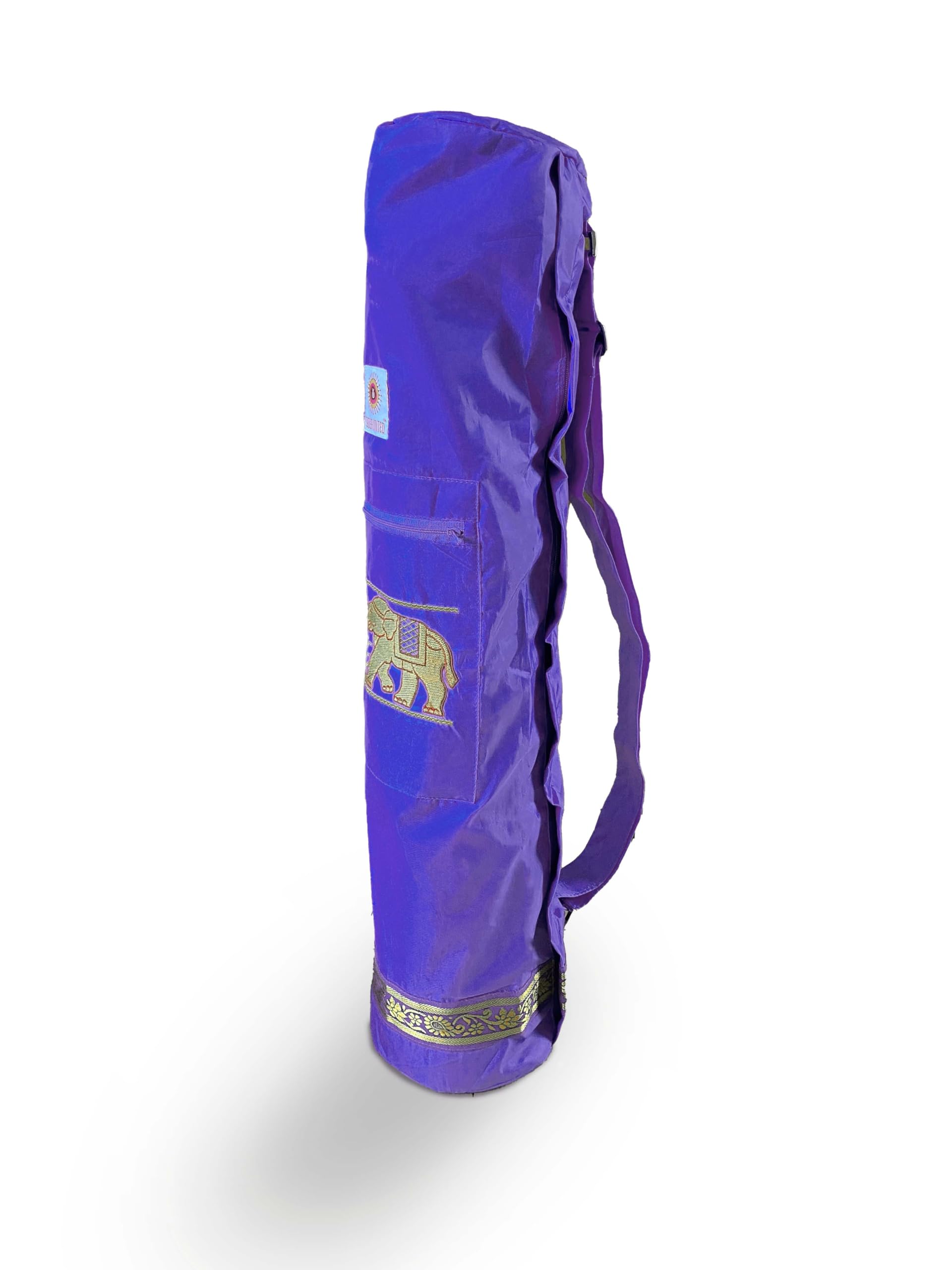 Water Resistant Yoga Mat Bag - Purple