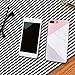 iPhone 8 Plus Case, iPhone 7 Plus Case, Jwest Marble Design Pink Geometric Anti-Scratch &Fingerprint Shock Proof Thin Non Slip Matte Back Hard Protective Cover for Apple iPhone 7 Plus/iPhone 8 Plus