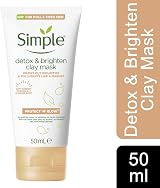 Simple Detox & Brightening Clay Mask 50ml Pack of 3 New view 3