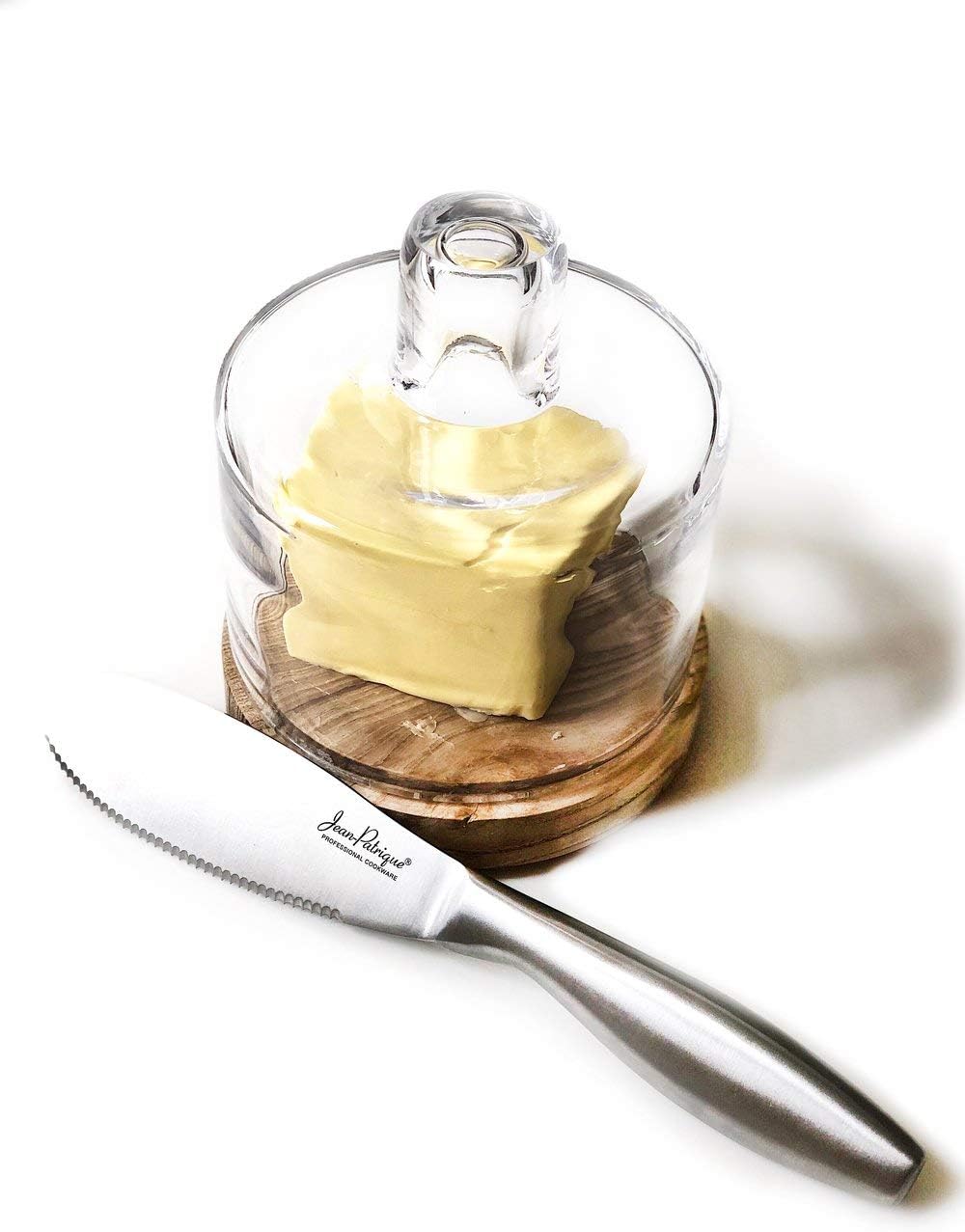 Butter Knife and Spreader A Butter Knife and Spreader with one Smooth, Rounded Edge for