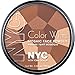 New York Color Wheel Mosaic Face Powder, All Over Bronze Glow, 0.32 Ounce