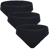 AIRCUTE Washable Super Absorbent Urinary Incontinence Underwear for Women Girls Bikini Panties for Bladder leaks 90ML, 3 Pack (X-Large, Black)