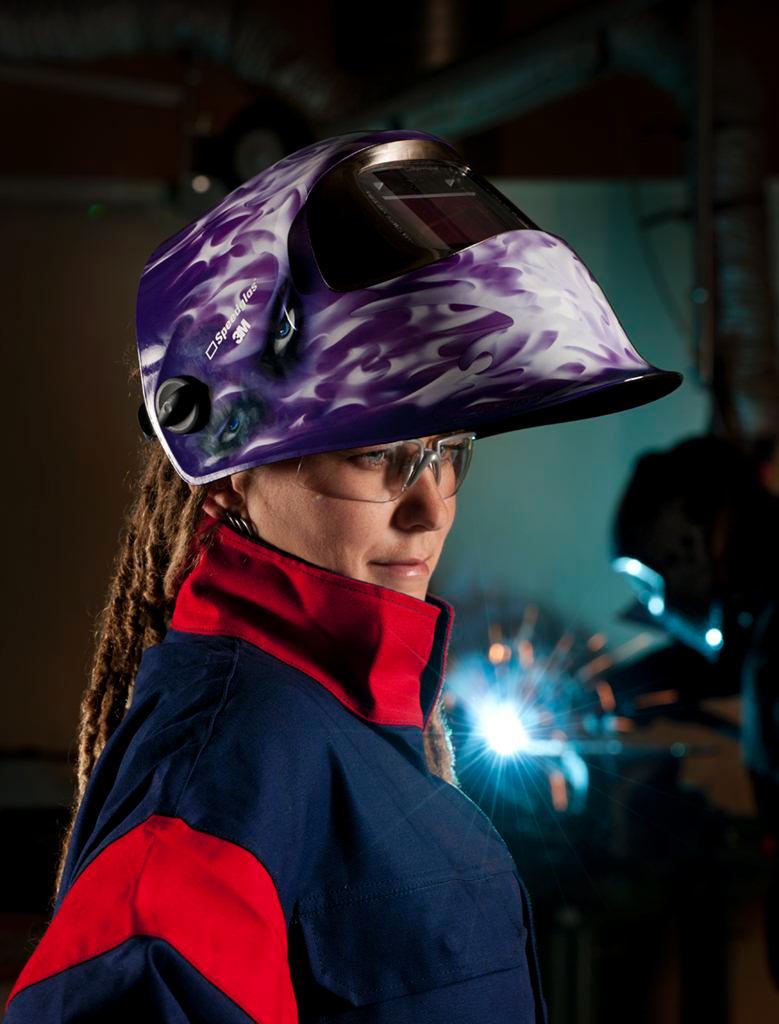 3M Speedglas Steel Eyes Welding Helmet 100 with AutoDarkening Filter