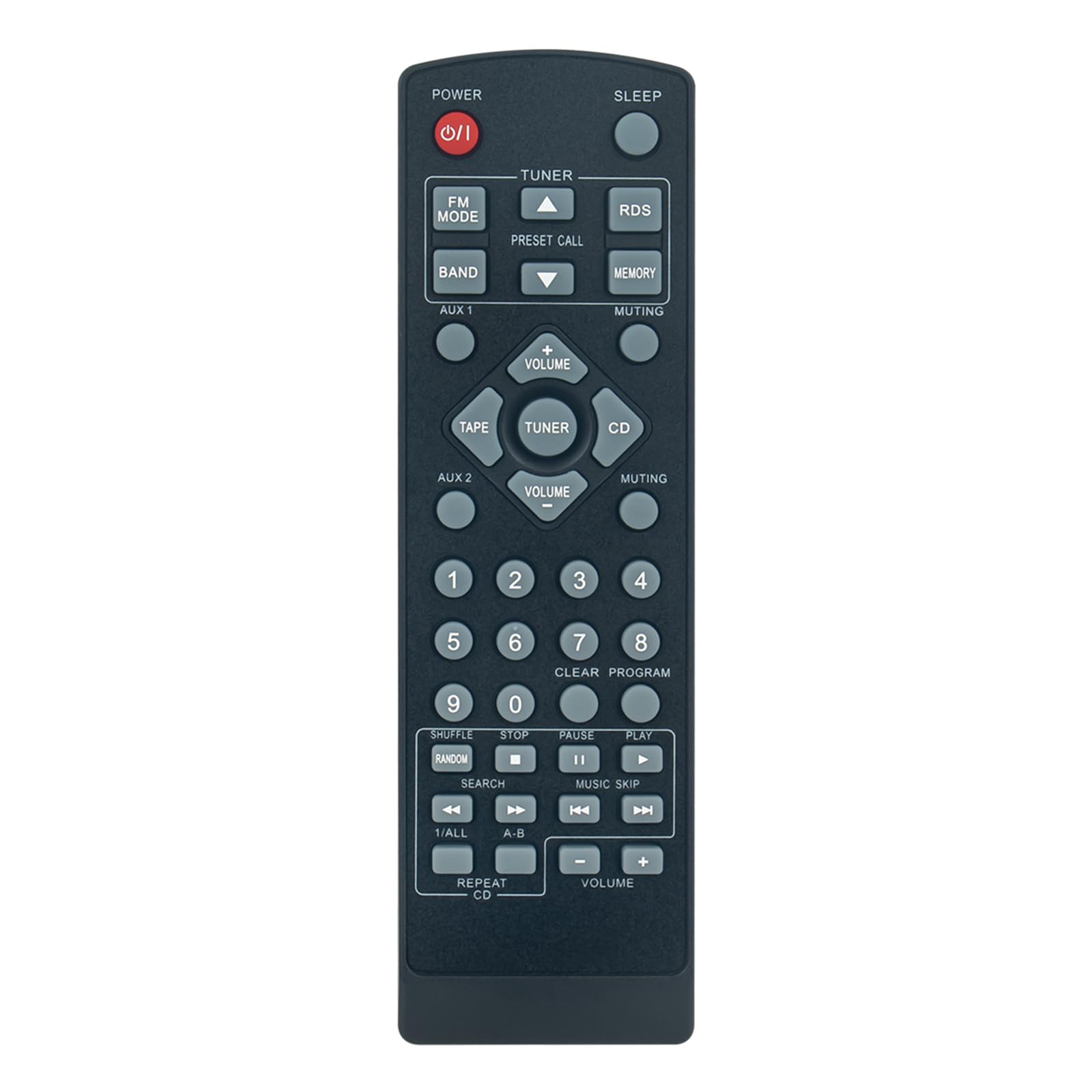 VINABTY RC-959 Replaced Remote Control Applicable for Teac TV CR-H230 H220