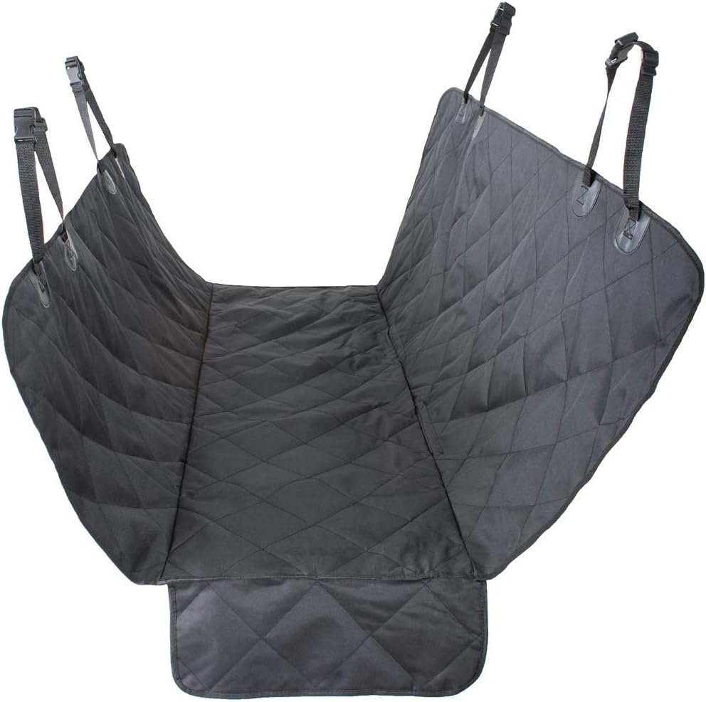 WeRChristmas Pet Car Seat Cover, Black, Back Seat