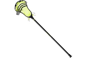 STX Lacrosse Stallion 200 Boys Complete Stick with Mesh Pocket, Attack/Midfielder