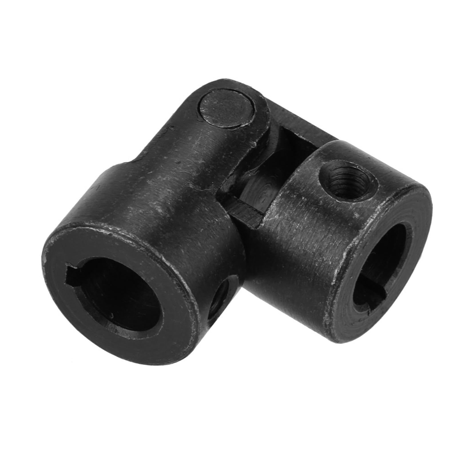 Metal Universal Joint Shaft Coupling with Keyway 10 * 20 * 45mm for Model Cars Ships Robots Motor Connector DIY Steering Universal Joint for RC Models and Robotics Projects