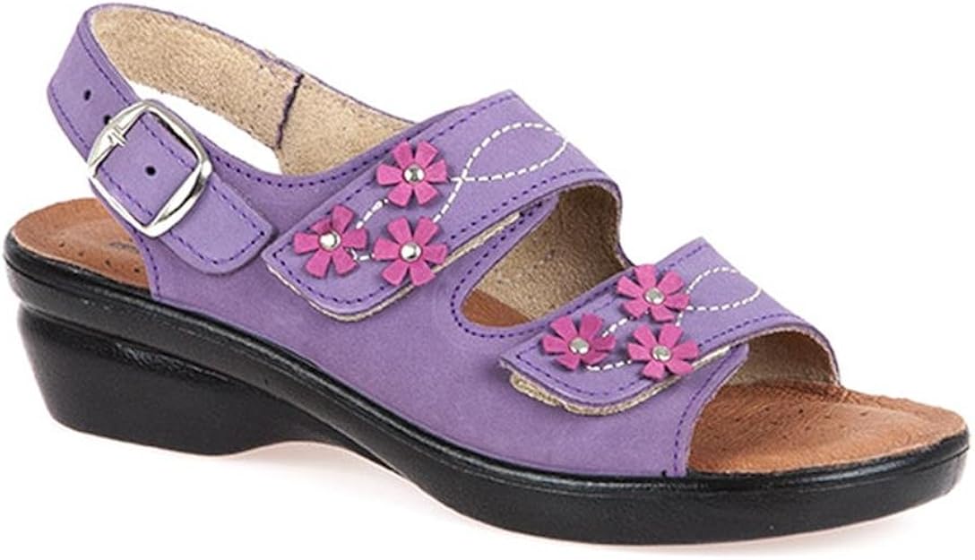 Pavers Adjustable Sandal 307 768 Purple Size 2 (35) Amazon.co.uk Shoes & Bags