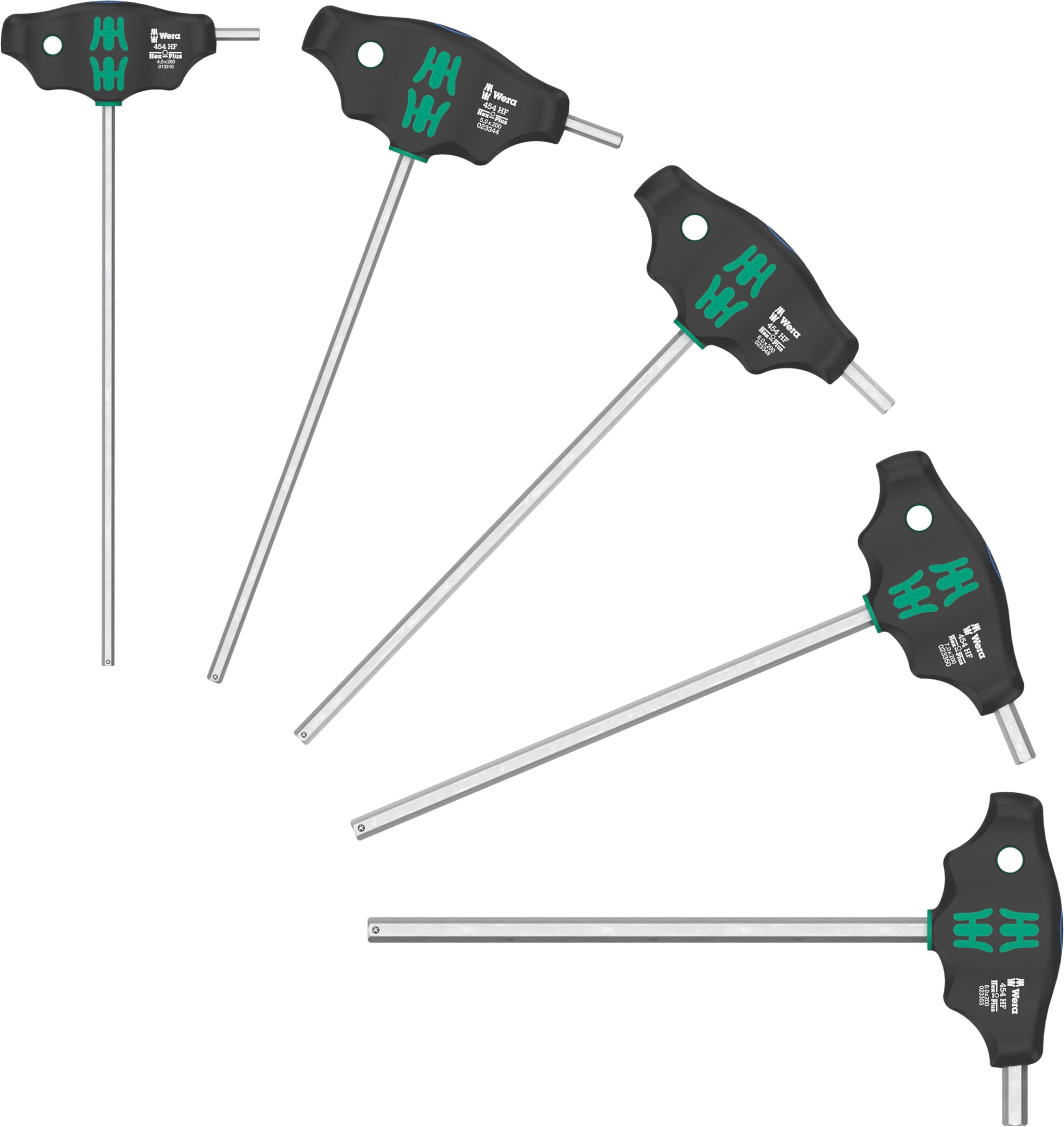 454/5 HF SHK Set 1, Screwdriver Set T-Handle with Holding Function - 05136070001