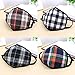 Velishy(TM) Anti-dust plaid Gauze Face Masks