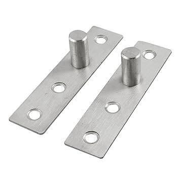 Uxcell 12mm Dia Rectangular Plate Flush Mount Floor Pivot